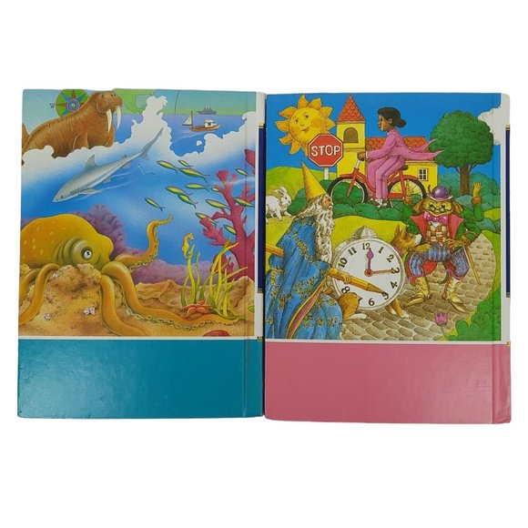 Vintage 1996 Childcraft How And Why Library Story Of The Sea Mathemagic Lot Of 2 - Picture 2 of 8